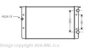 AVA QUALITY COOLING VW2104 Radiator, engine cooling